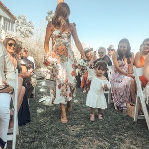 Reformation dress turned maternity dress!